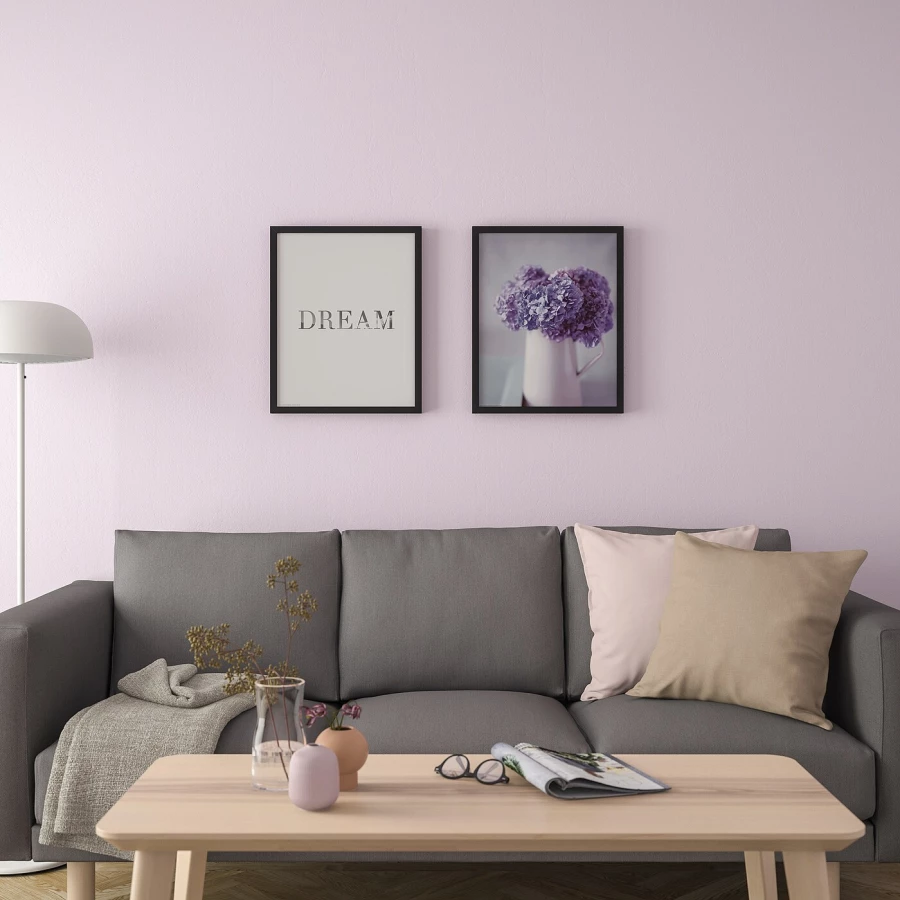 Постер, 2 шт. - IKEA BILD, 40х50 см, «Цветочные мечты», БИЛЬД ИКЕА (изображение №3)