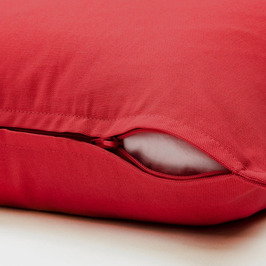 Чехол на подушку - GURLI IKEA/ ГУРЛИ ИКЕА, 40x58 см,  красный (изображение №4)