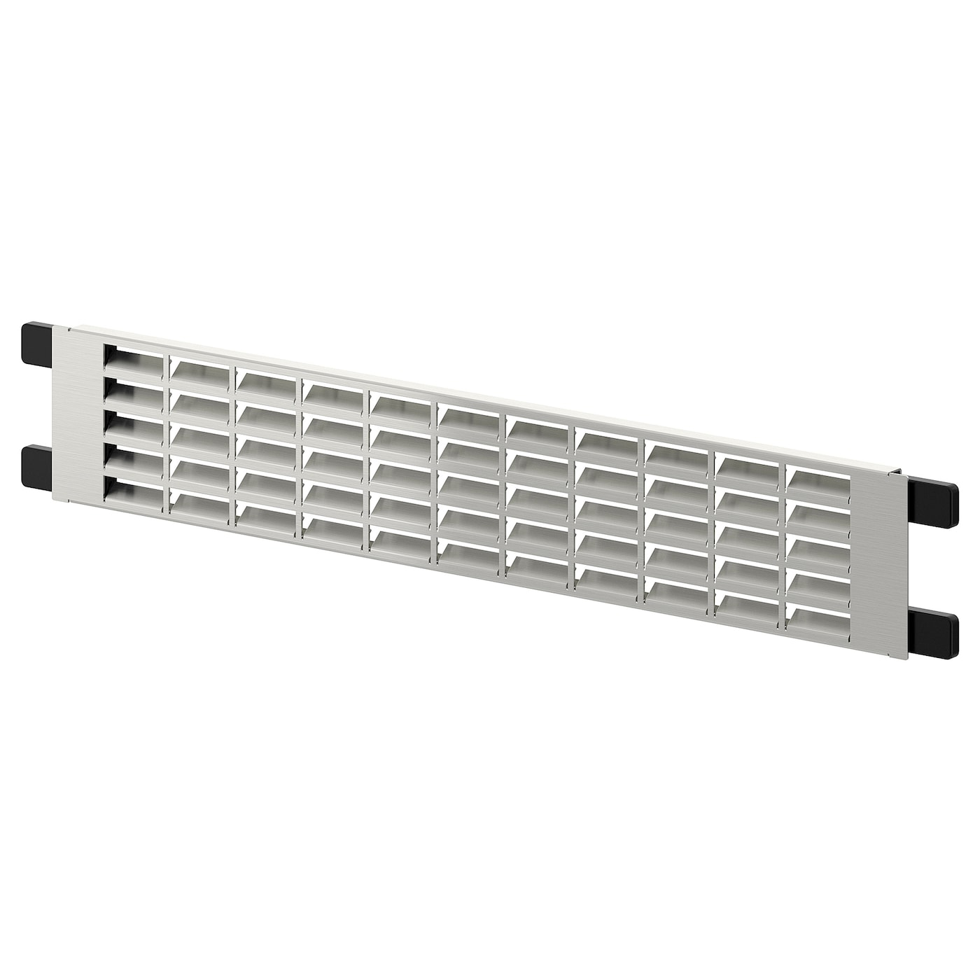 Вентилируемый цоколь - METOD IKEA/МЕТОД ИКЕА, 45х7,7 см, серебряный