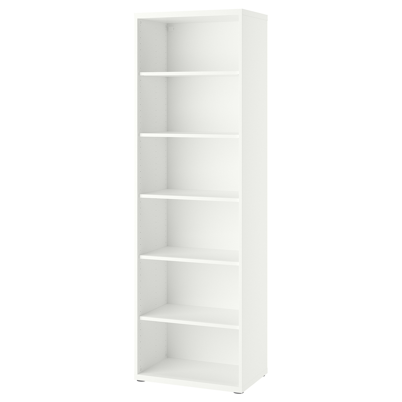 Книжный шкаф с 5 полками - IKEA BESTA/BESTÅ/БЕСТА ИКЕА, 193x40x60см, белый