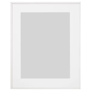 Рамка - IKEA LOMVIKEN, 40х50 см, белый, ЛОМВИКЕН ИКЕА