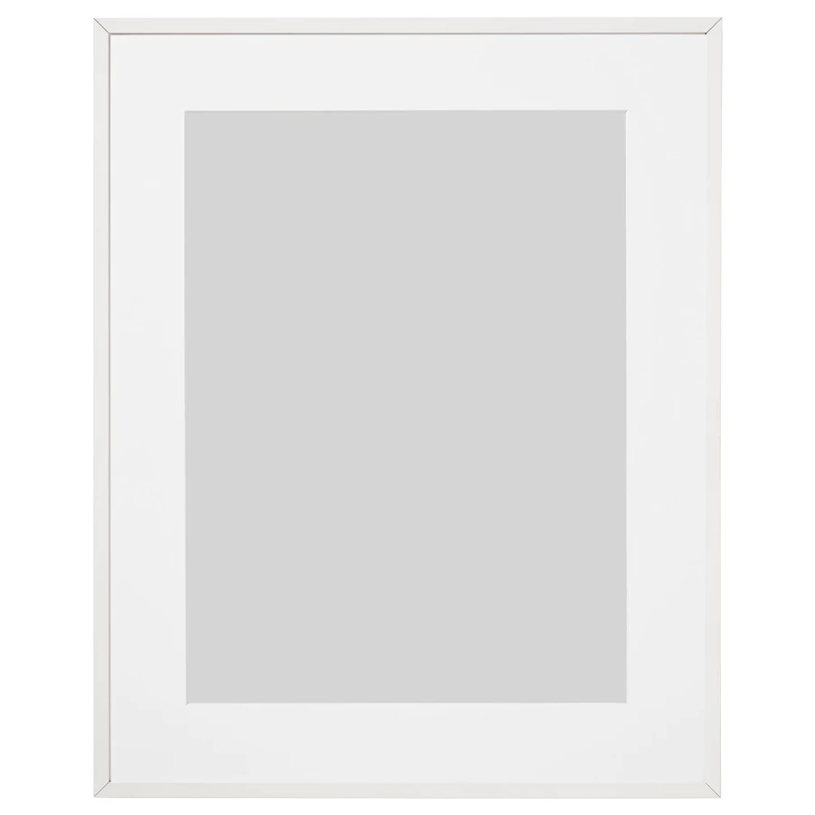 Рамка - IKEA LOMVIKEN, 40х50 см, белый, ЛОМВИКЕН ИКЕА (изображение №1)
