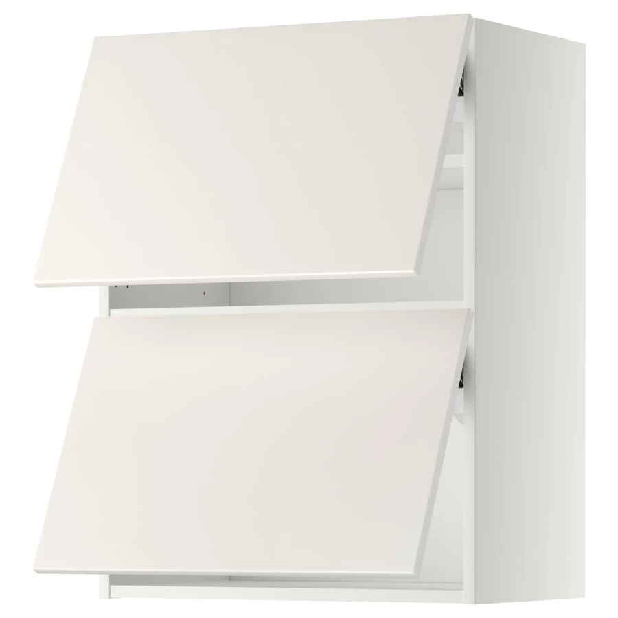 Шкаф навесной -  METOD  IKEA/  МЕТОД ИКЕА, 60х80 см, белый/кремовый (изображение №1)