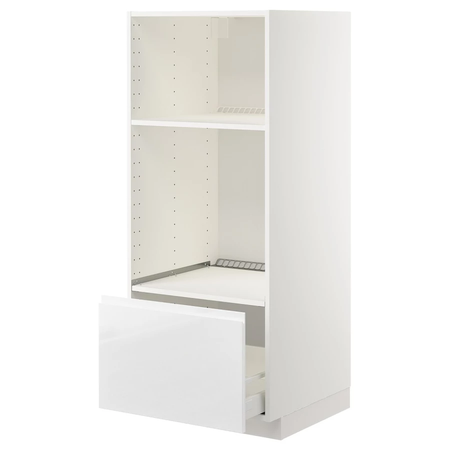 Напольный шкаф  - IKEA METOD MAXIMERA, 88x62,1x60см, белый, МЕТОД МАКСИМЕРА ИКЕА (изображение №1)