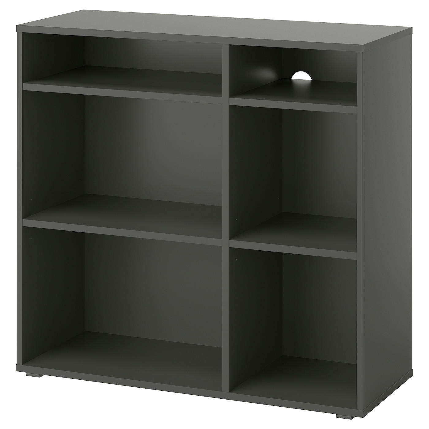 Книжный шкаф  - VIHALS IKEA/ ВИХАЛС ИКЕА,95х37х90 см,  черный