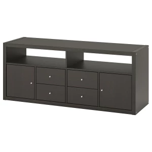 Тумба под ТВ - IKEA KALLAX/КАЛЛАКС ИКЕА, 147х39х60 см, черный