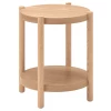 Придиванный столик - IKEA LISTERBY/ИКЕА ЛИСТЕРБИ, 50х50х56 см, дубовый шпон