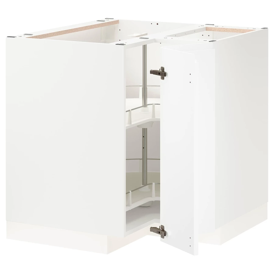 Напольный шкаф - METOD IKEA/ МЕТОД ИКЕА,  88х88 см, белый (изображение №1)