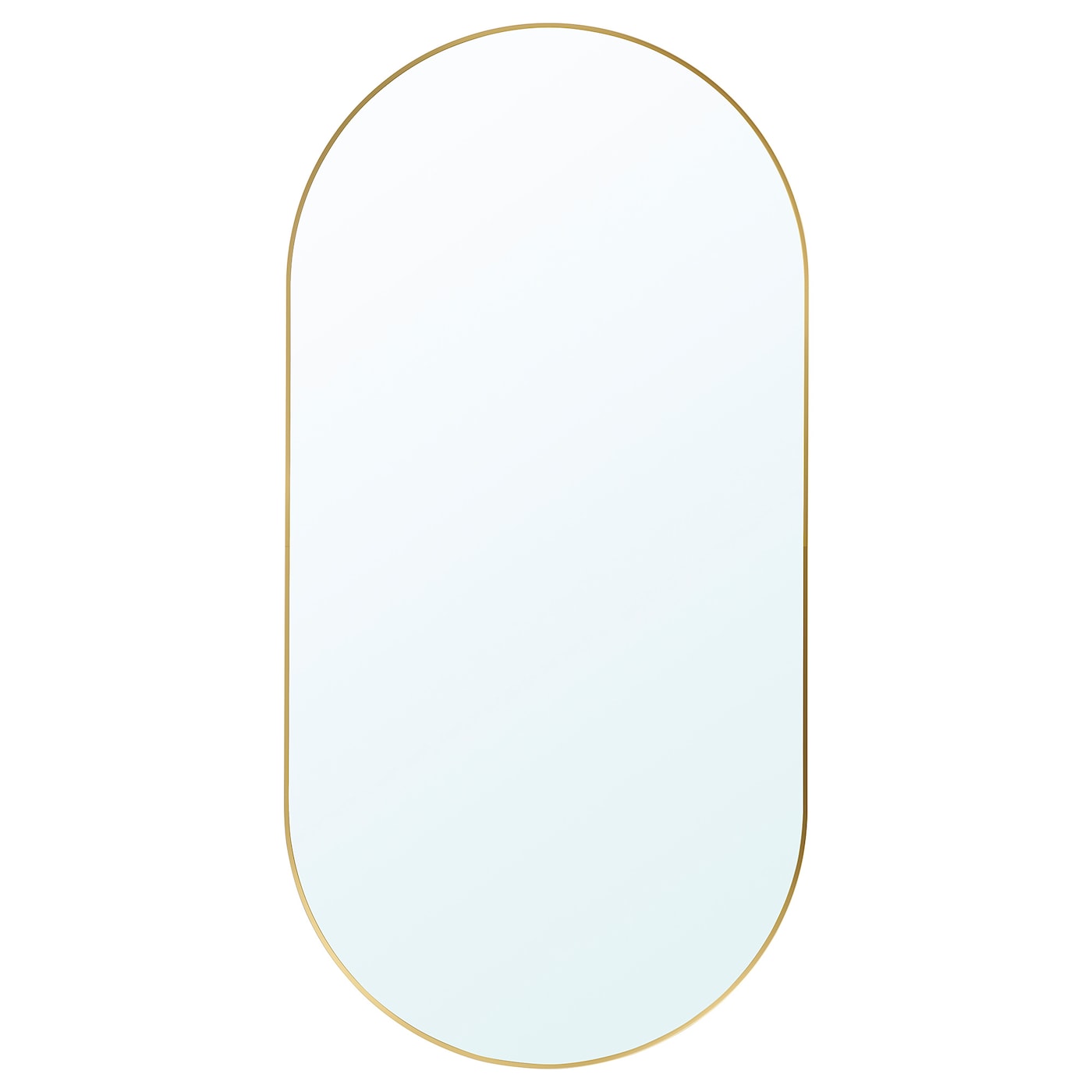 Зеркало - LINDBYN IKEA/ ЛИНДБЮН ИКЕА, 120х60 см,  золотистый