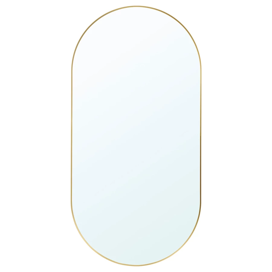 Зеркало - LINDBYN IKEA/ ЛИНДБЮН ИКЕА, 120х60 см,  золотистый (изображение №1)