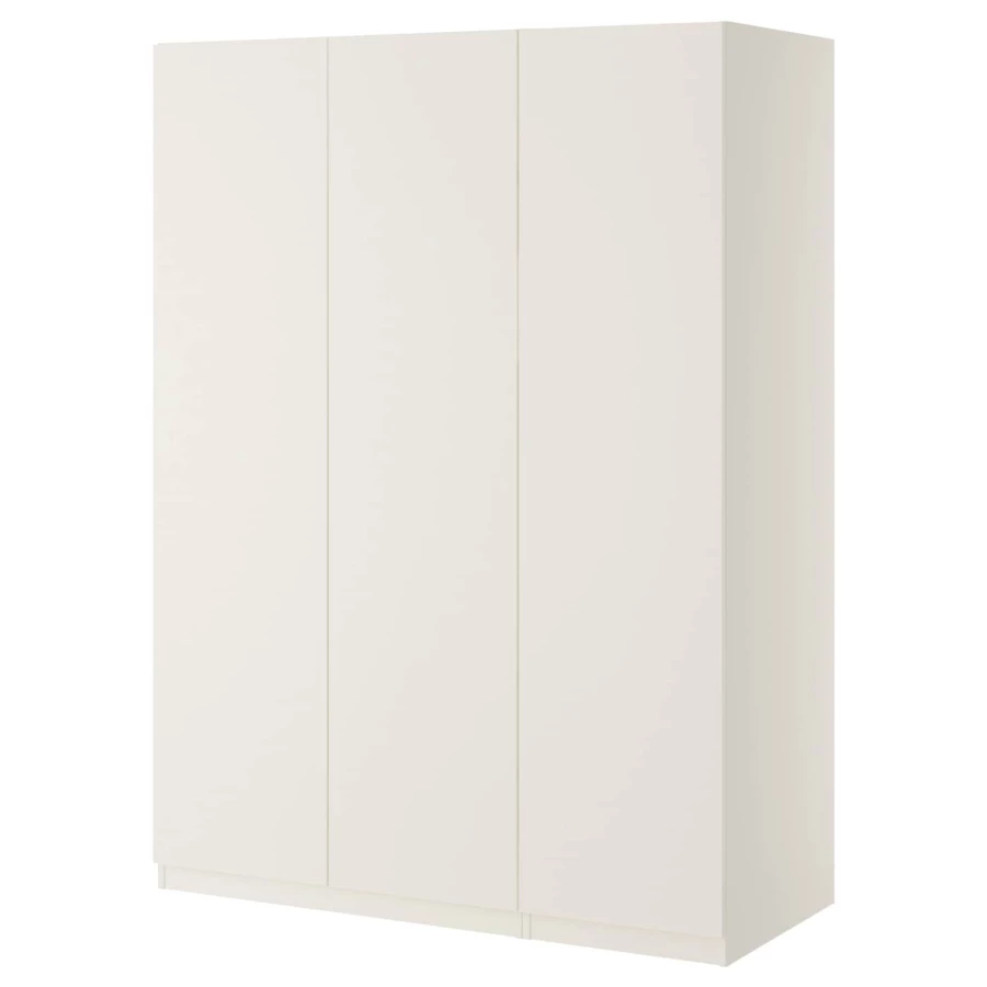 Шкаф - IKEA PAX/FORSAND/ПАКС/ФОРСАНД ИКЕА, 60х150х201,2 см, белый (изображение №2)