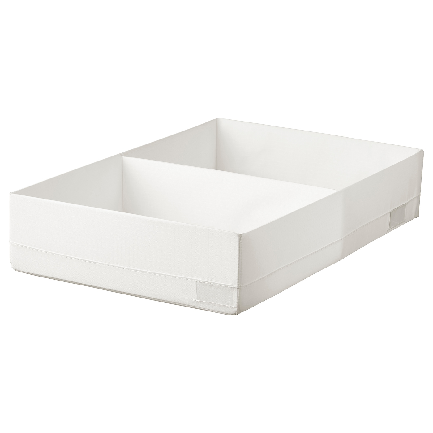 Коробка с отделениями - STUK IKEA/ СТУК ИКЕА, 34х51х10 см, белый