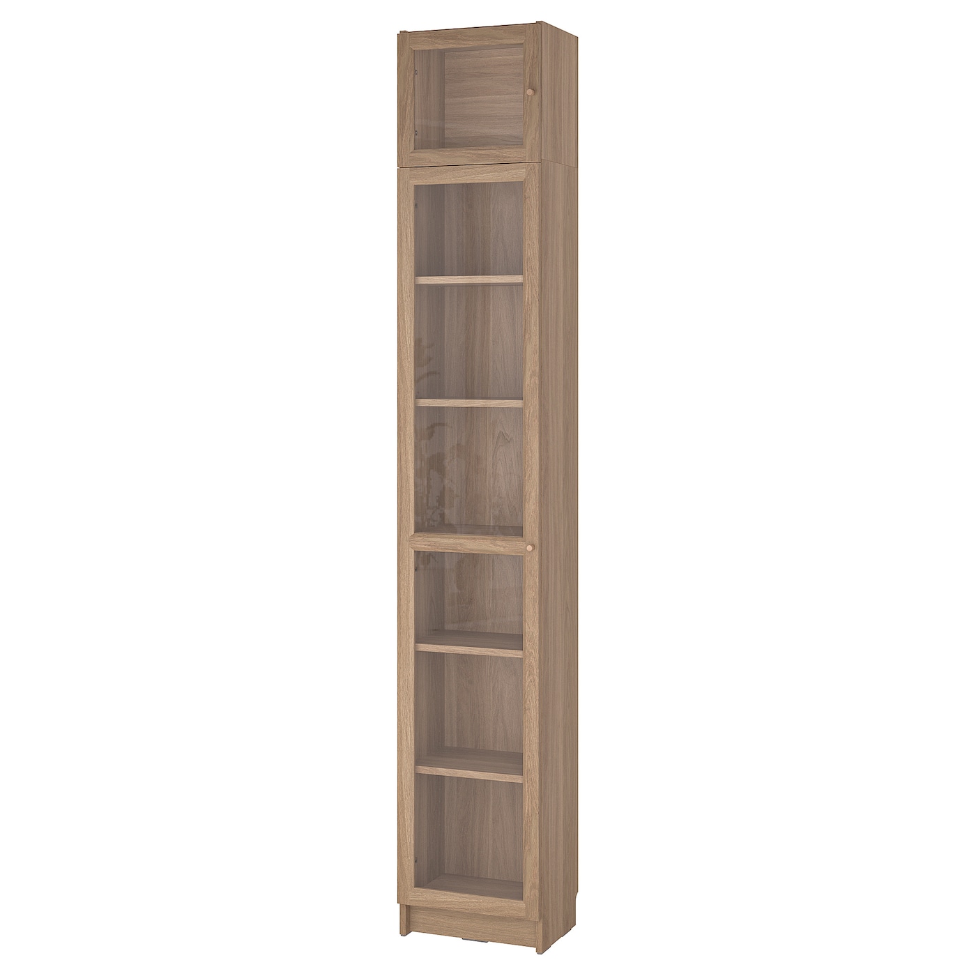 Книжный шкаф -  BILLY / OXBERG IKEA/ БИЛЛИ/ ОКСБЕРГ ИКЕА,40х30х237 см, под беленый дуб