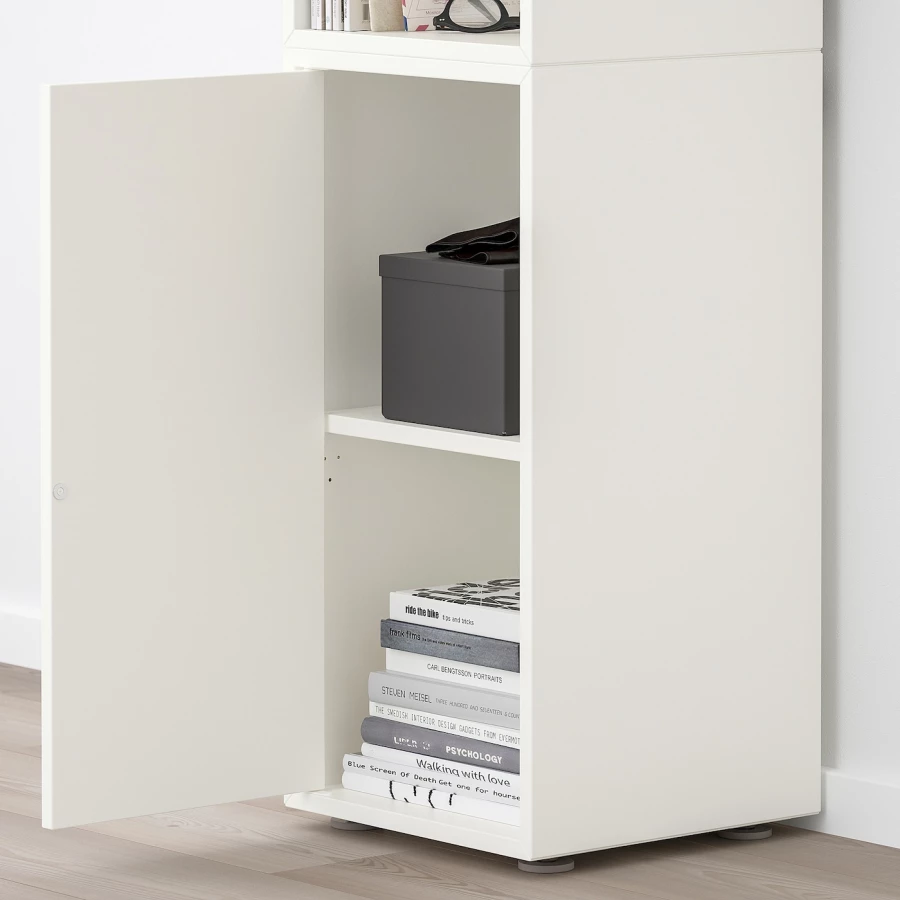 Комбинация для хранения - EKET IKEA/ЭКЕТ ИКЕА, 35x35x107 белый (изображение №2)