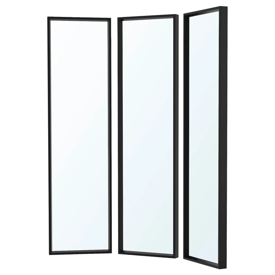 Зеркало - NISSEDAL IKEA/ НИССЕДАЛЬ ИКЕА, 130х150 см,  черный (изображение №1)