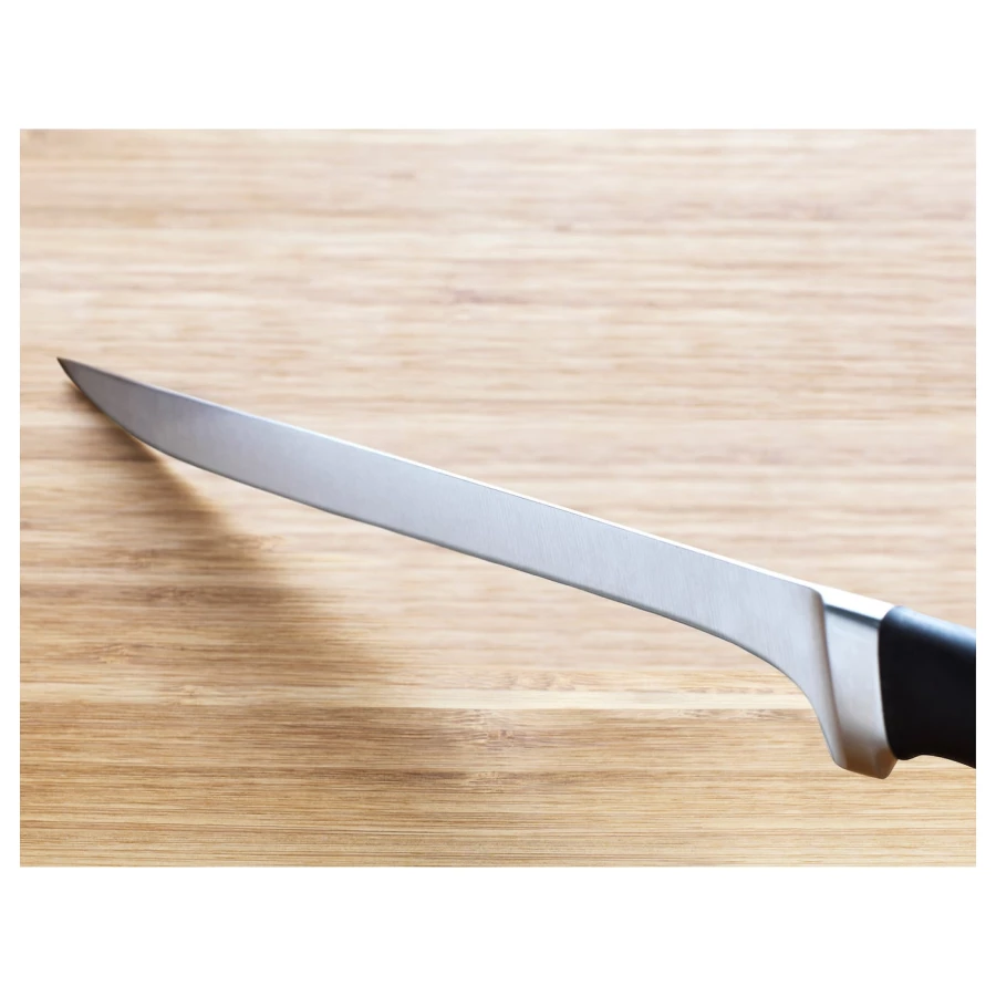 Нож для филе - IKEA VÖRDA/VORDA, 32см, черный/серебристый, ВОРДА ИКЕА (изображение №3)