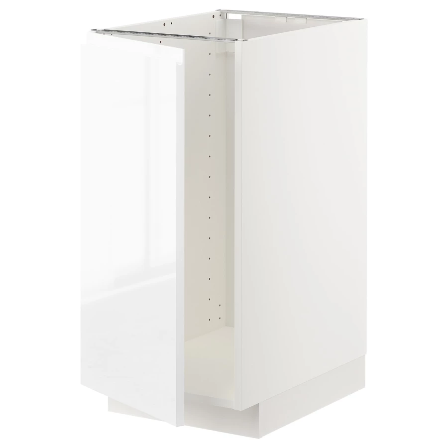 Напольный шкаф - METOD IKEA/ МЕТОД ИКЕА,  40х88 см, белый (изображение №1)