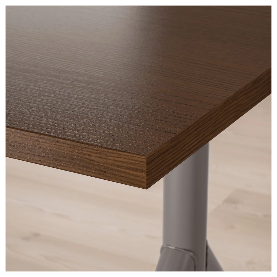 Письменный стол - IDÅSEN /IDАSEN IKEA/ ИДОСЕН ИКЕА,  160х80 см, коричневый (изображение №3)