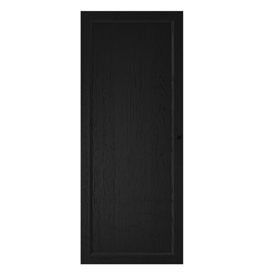 Дверь - IKEA OXBERG/ОКСБЕРГ ИКЕА, 97х40 см, черный (изображение №1)