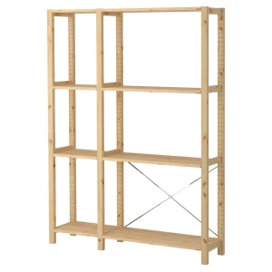 Стеллаж - IKEA IVAR, 134х30х179 см, сосна, ИВАР ИКЕА