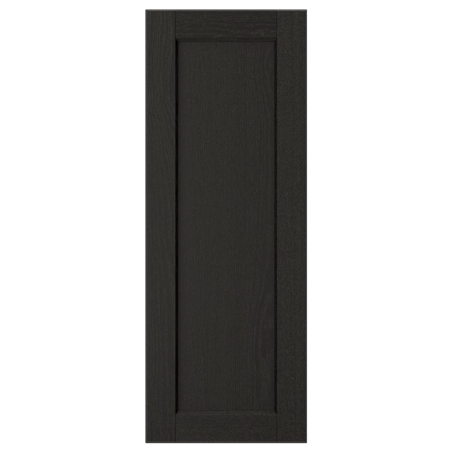Дверца - IKEA LERHYTTAN, 30х80 см, черный, ЛЕРХЮТТАН ИКЕА (изображение №1)