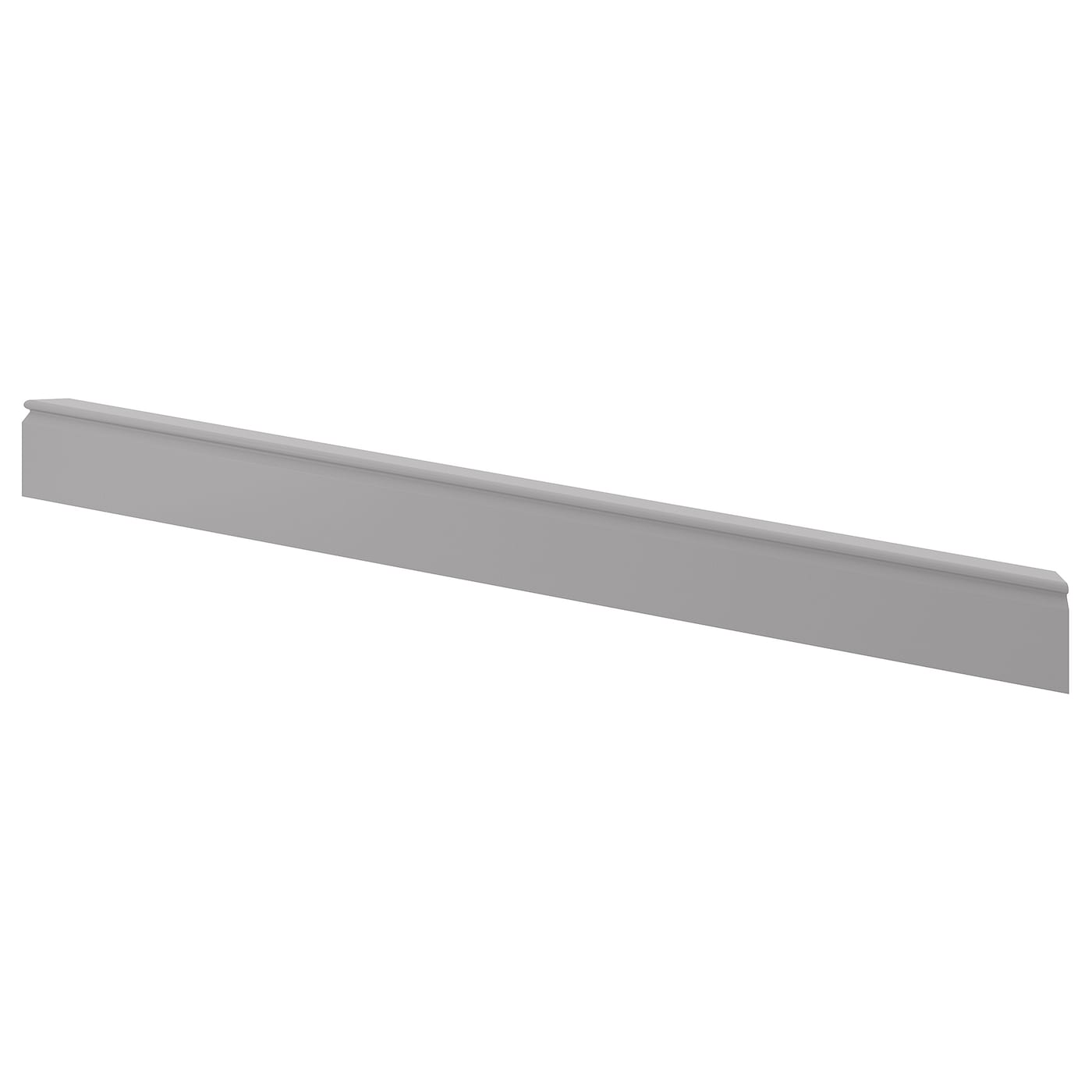 Декоративный плинтус - BODBYN IKEA/ БУДБИН ИКЕА, 221х8 см, серый