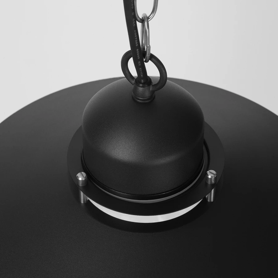 Подвесной светильник - UPPLID IKEA / УППЛИД ИКЕА, 32 см,черный (изображение №3)