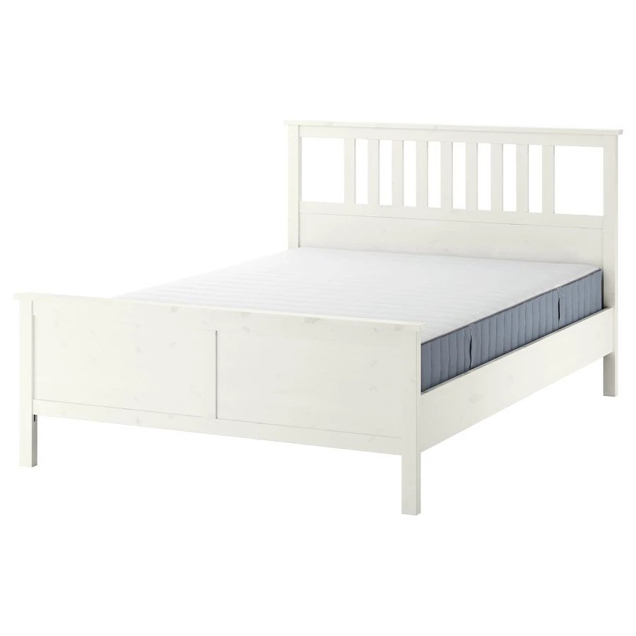 Каркас кровати - IKEA HEMNES, 200х160 см, жесткий матрас, белый, ХЕМНЕС  ИКЕА за 165327 рублей в по России и в г. Ярославль арт. 29536812 без  предоплат — интернет-магазин ВАМДОДОМА