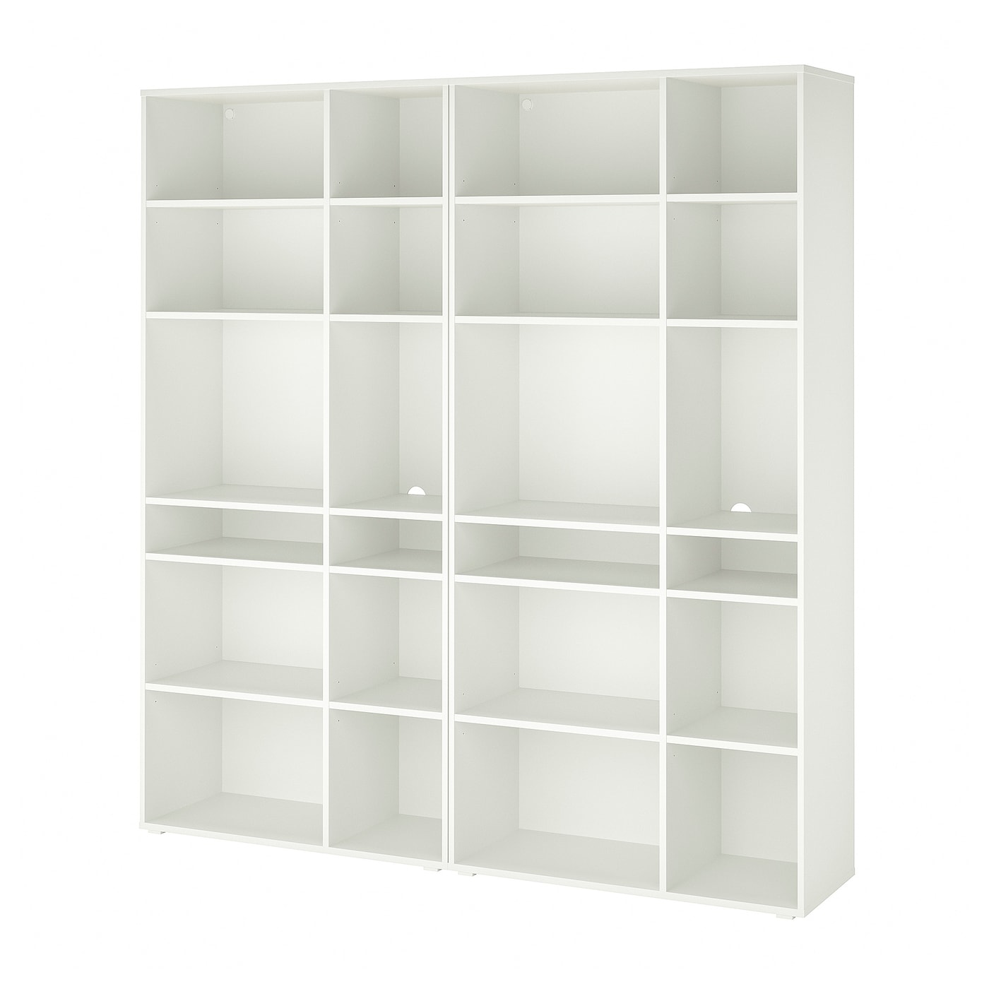 Открытый шкаф - VIHALS IKEA/ВИХАЛС ИКЕА, 37х190х200 см, белый