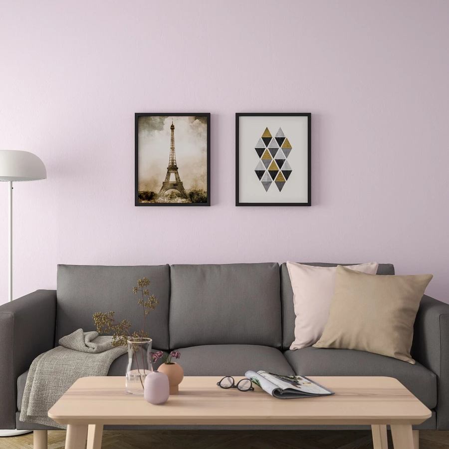 Постер, 2 шт. - IKEA BILD, 40х50 см, «Эйфелева башня», БИЛЬД ИКЕА (изображение №2)