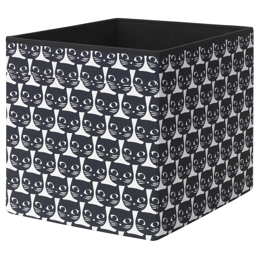 Коробка - DRÖNA/ DRОNA IKEA/ ДРЕНА ИКЕА, 33х33 см,черный (изображение №1)