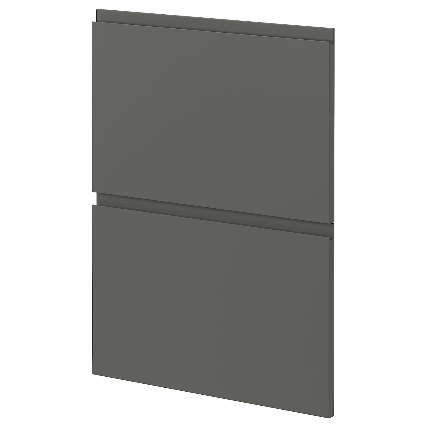 Накладная панель для посудомоечной машины - IKEA METOD, 80х60 см, темно-серый, МЕТОД ИКЕА