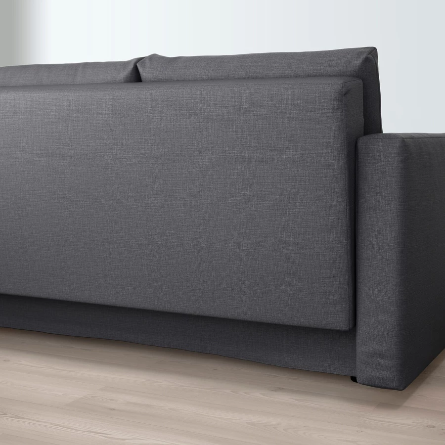 3-местный диван-кровать - IKEA FRIHETEN, 83x105x225см, черный, ФРИХЭТЕН ИКЕА (изображение №6)