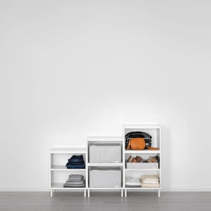 Второе фото. Гардеробная система - PLATSA/KALBÅDEN IKEA/ПЛАТСА/КАЛЬБОДЕН ИКЕА, 41х113х180 см, белый/бежевый