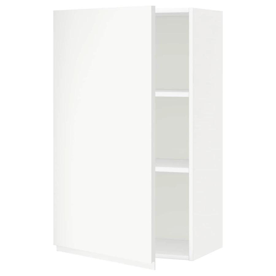 Навесной шкаф с полкой - METOD IKEA/ МЕТОД ИКЕА, 100х60 см, белый (изображение №1)