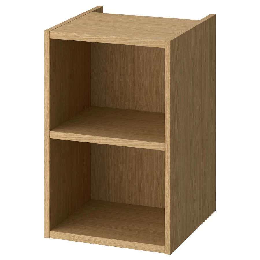 Открытый шкаф - IKEA HAGAÅN/HAGAAN/ХАГАОН ИКЕА, 40х48х63 см, светло-коричневый (изображение №1)