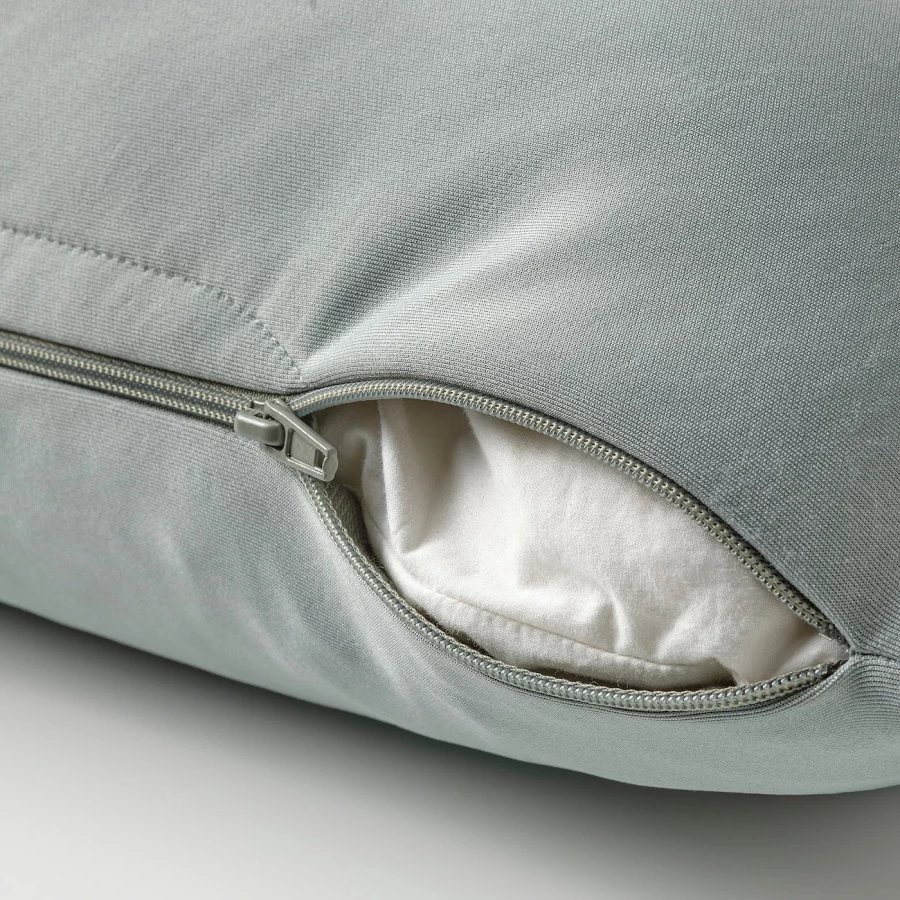 Чехол на подушку - PUCKELMAL IKEA/ ПАКЕЛЬМАЛ ИКЕА, 50х50 см,  серый (изображение №2)