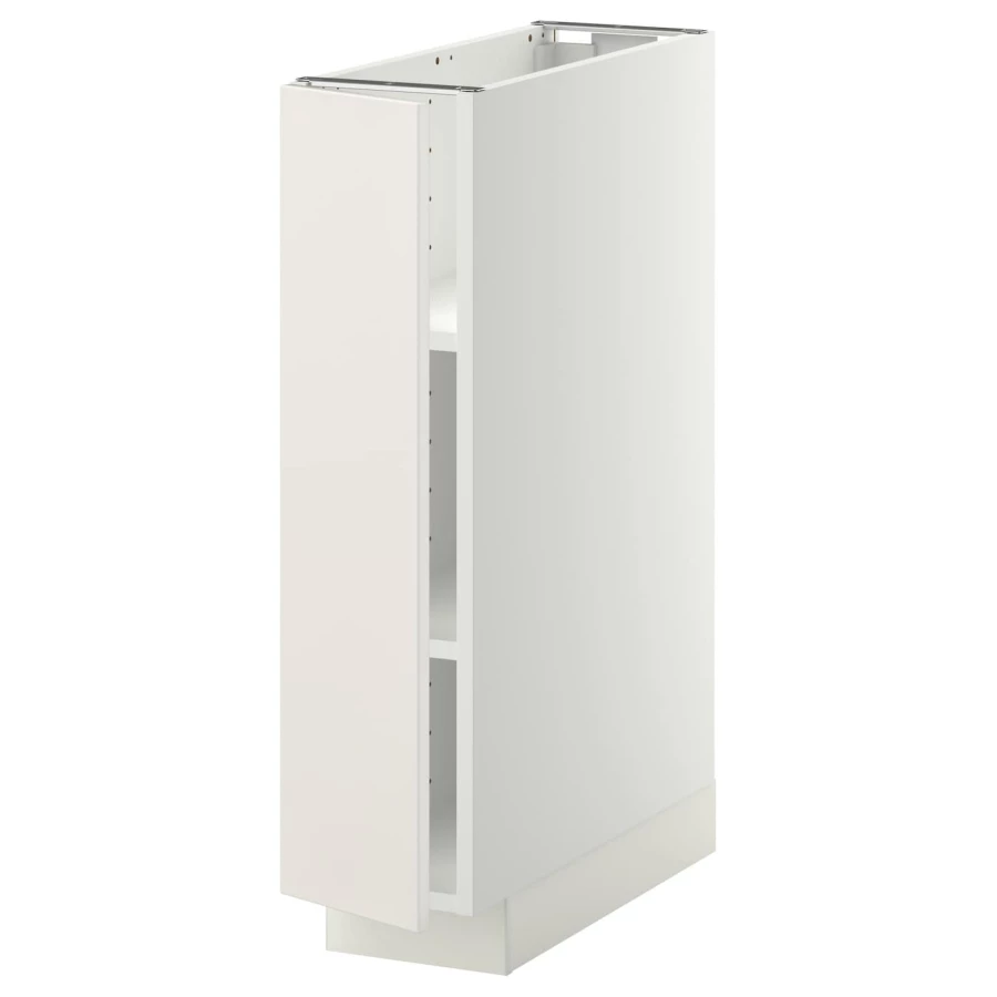 Напольный шкаф - IKEA METOD, 88x62x20см, белый, МЕТОД ИКЕА (изображение №1)