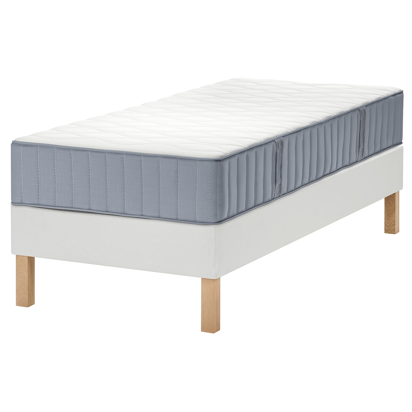 Кровать - LYNGÖR / LYNGОR IKEA/ ЛЮНГЕРЬ ИКЕА,  90х200 см,  белый
