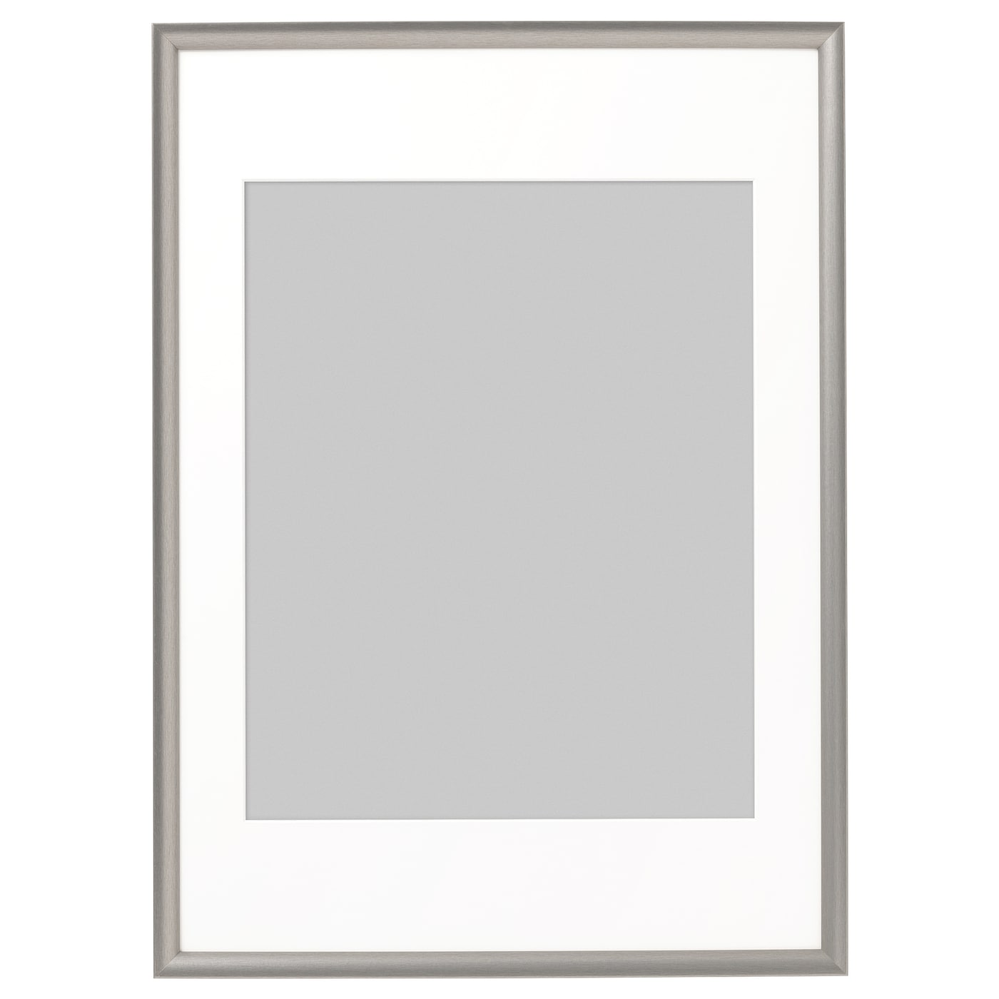 Рамка - IKEA SILVERHÖJDEN/SILVERHOJDEN, 50х70 см, серебряный цвет, СИЛВЕРХОЙДЕН ИКЕА