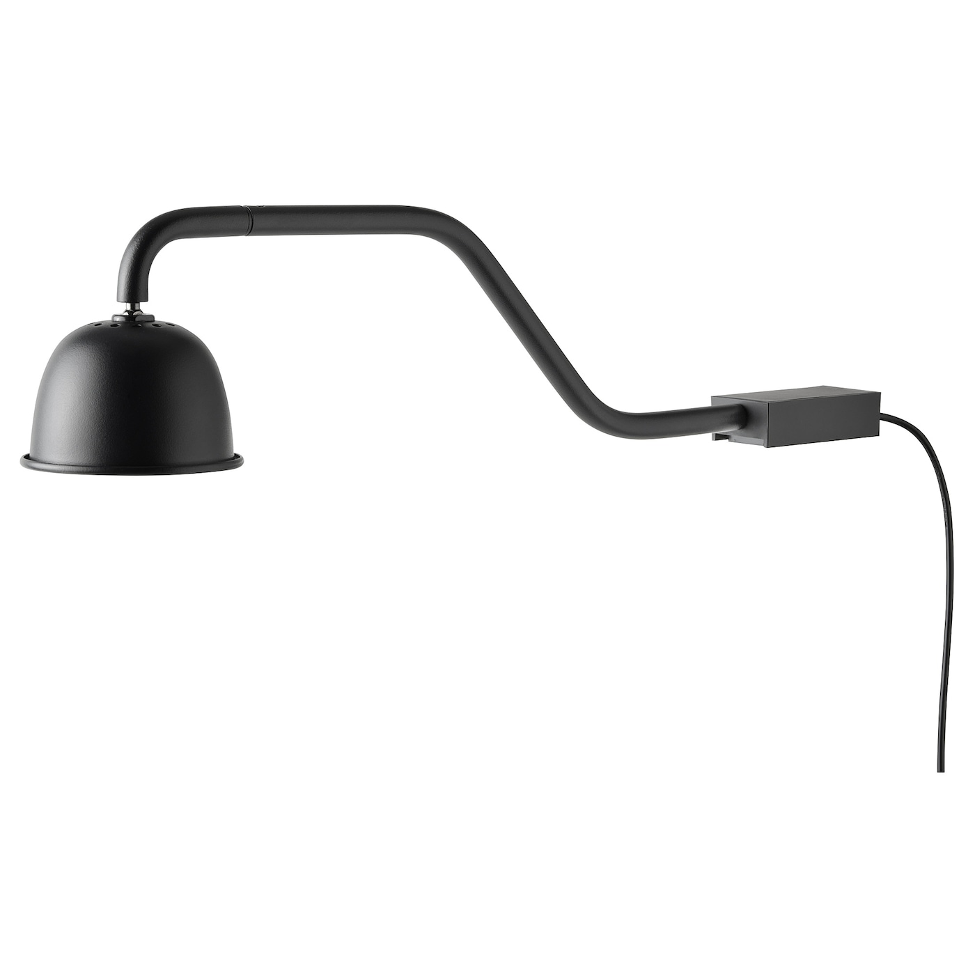 Светодиодное освещение шкафа - IKEA TVÄRDRAG/TVARDRAG/ТВЭРДРАГ ИКЕА, 36х7х10 см, черный
