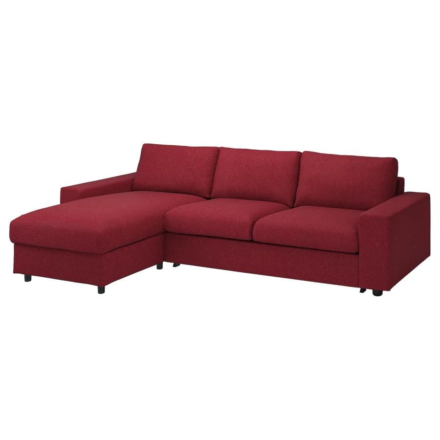 VIMLE Чехол на 3-местный диван с шезлонгом ИКЕА (изображение №1)