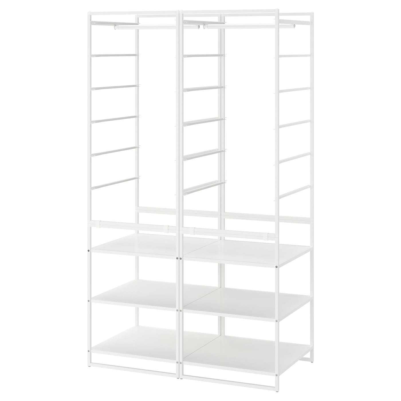 Открытый шкаф - JONAXEL IKEA/ЙОНАХЕЛЬ ИКЕА, 51х99х173 см, белый