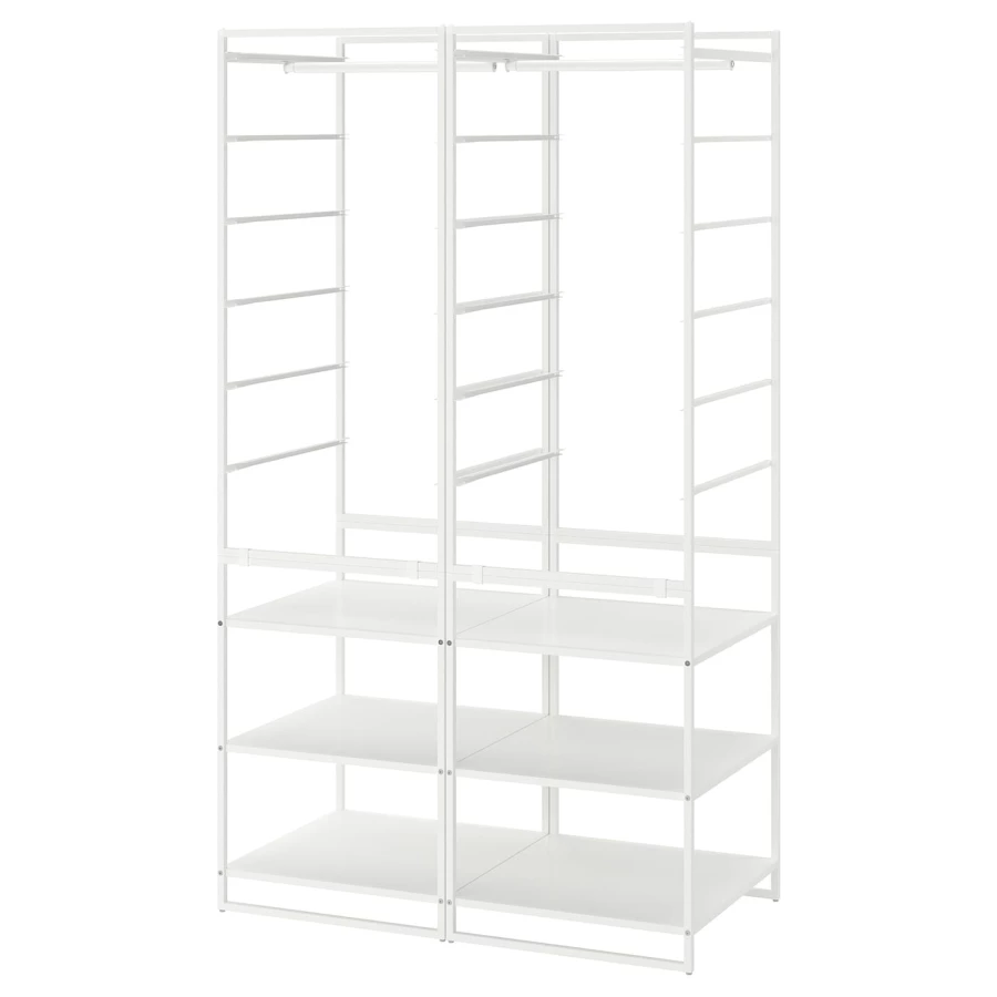 Открытый шкаф - JONAXEL IKEA/ЙОНАХЕЛЬ ИКЕА, 51х99х173 см, белый (изображение №1)