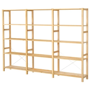Стеллаж - IKEA IVAR, 259х30х179 см, сосна, ИВАР ИКЕА