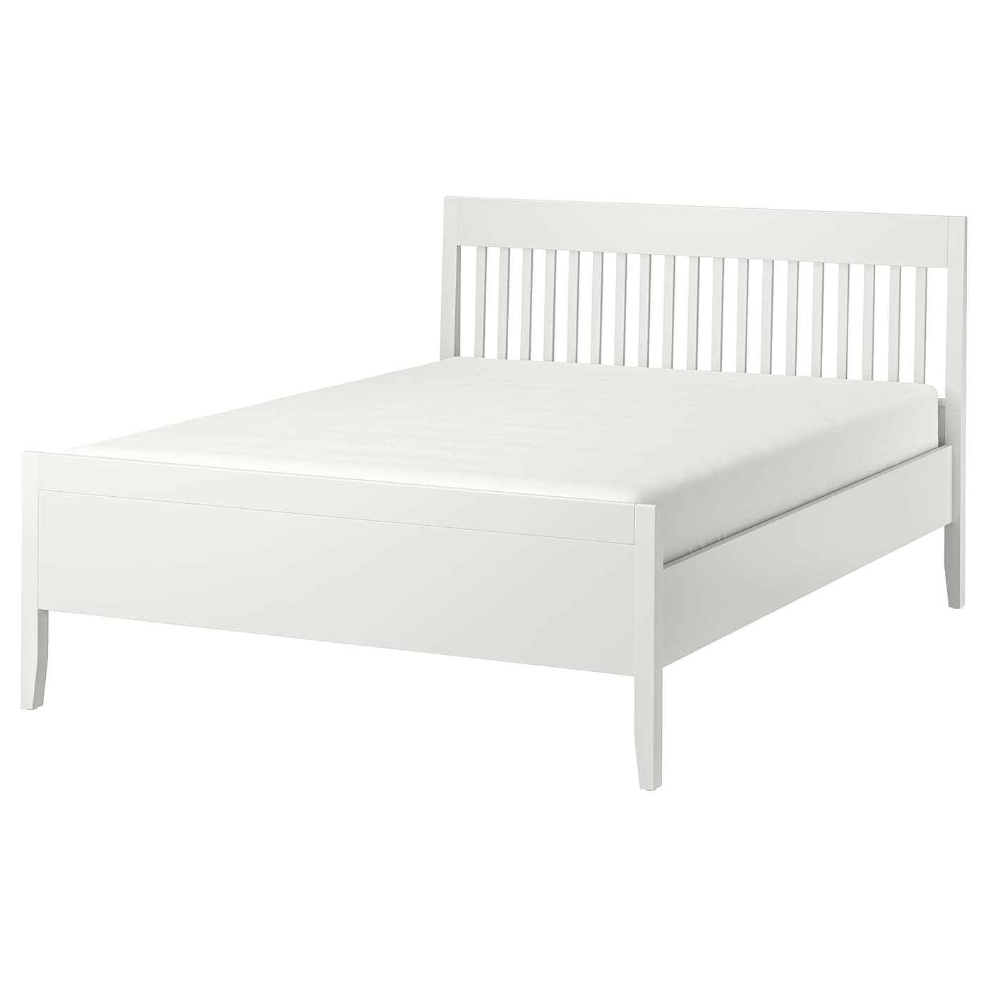 Каркас кровати - IKEA IDANÄS/IDANAS, 200х160 см, белый, ИДАНЭС ИКЕА