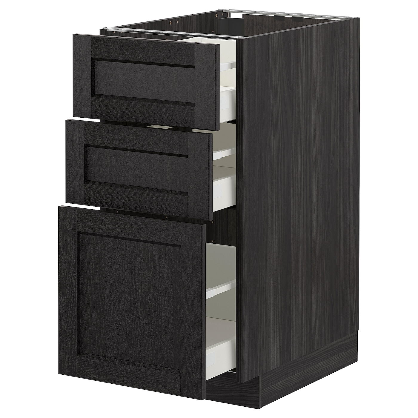 Напольный шкаф - METOD / MAXIMERA IKEA/ МЕТОД/ МАКСИМЕРА ИКЕА,  88х40 см, коричневый