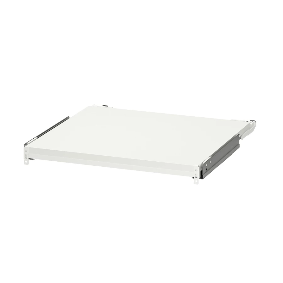Выдвижная полка - IKEA UTRUSTA/УТРУСТА ИКЕА, 60х60 см, белый (изображение №1)