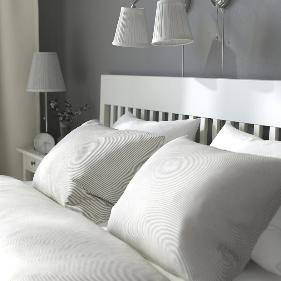 Каркас кровати с выдвижными ящиками - IKEA IDANÄS/IDANAS/LINDBÅDEN/LINDBADEN, 200х160 см, белый, ИДАНЭС/ЛИНДБАДЕН ИКЕА (изображение №6)