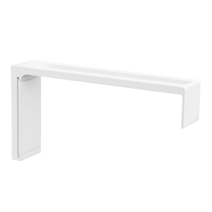 Крепление для карниза - IKEA VIDGA, белый, 12 см, ВИДГА ИКЕА (изображение №1)